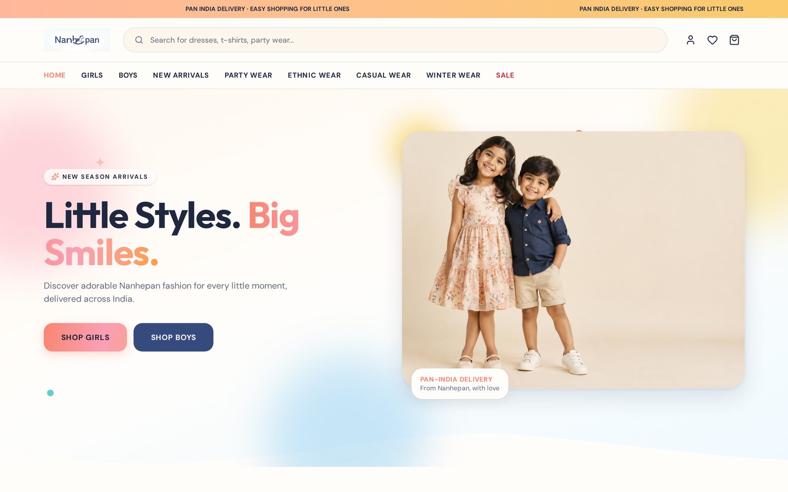 Nanhepan website